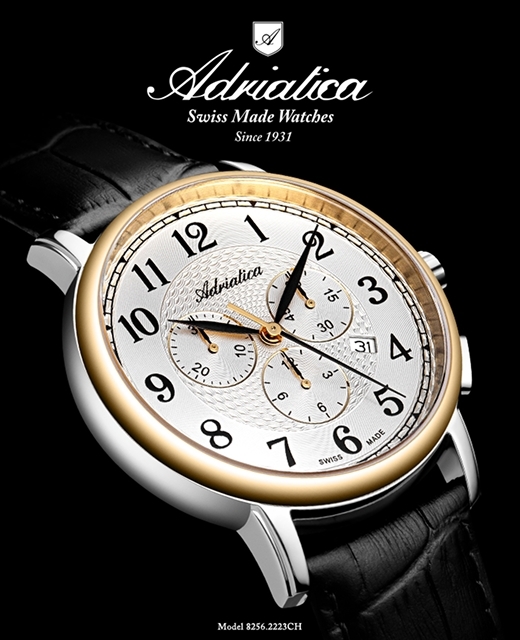 Adriatica: швейцарские наручные часы «Swiss Made» от сердца Тичино